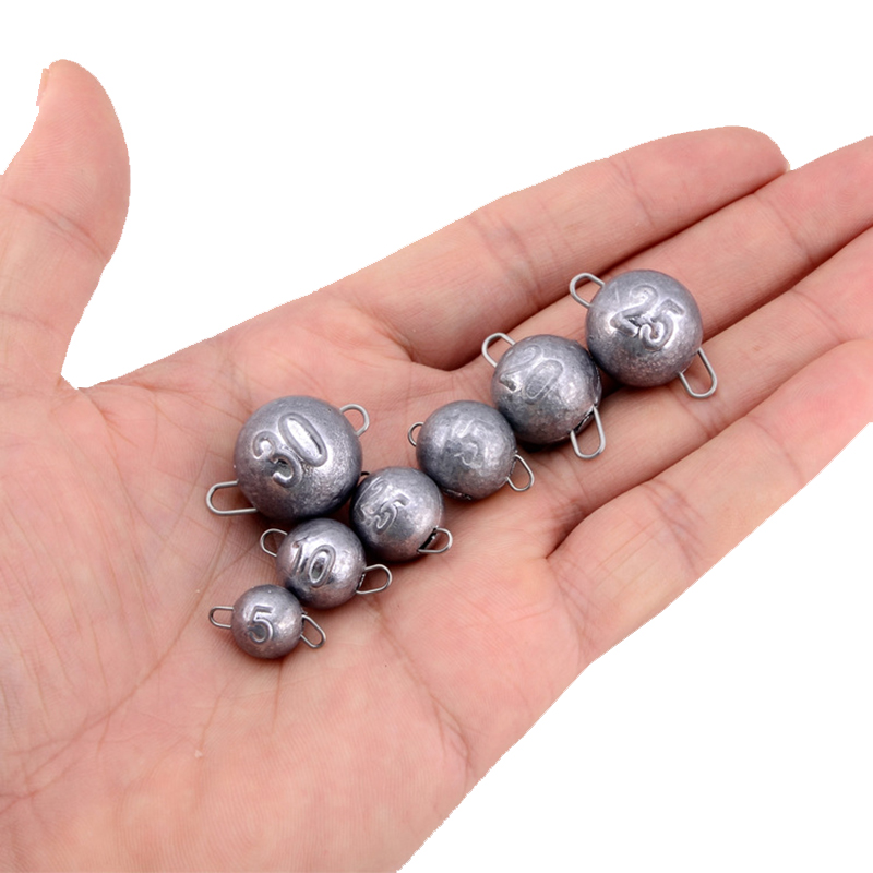 Simpleyi 5 adet/grup kurşun ağ - Fishing Lure Jig incelemesi ve fiyatı