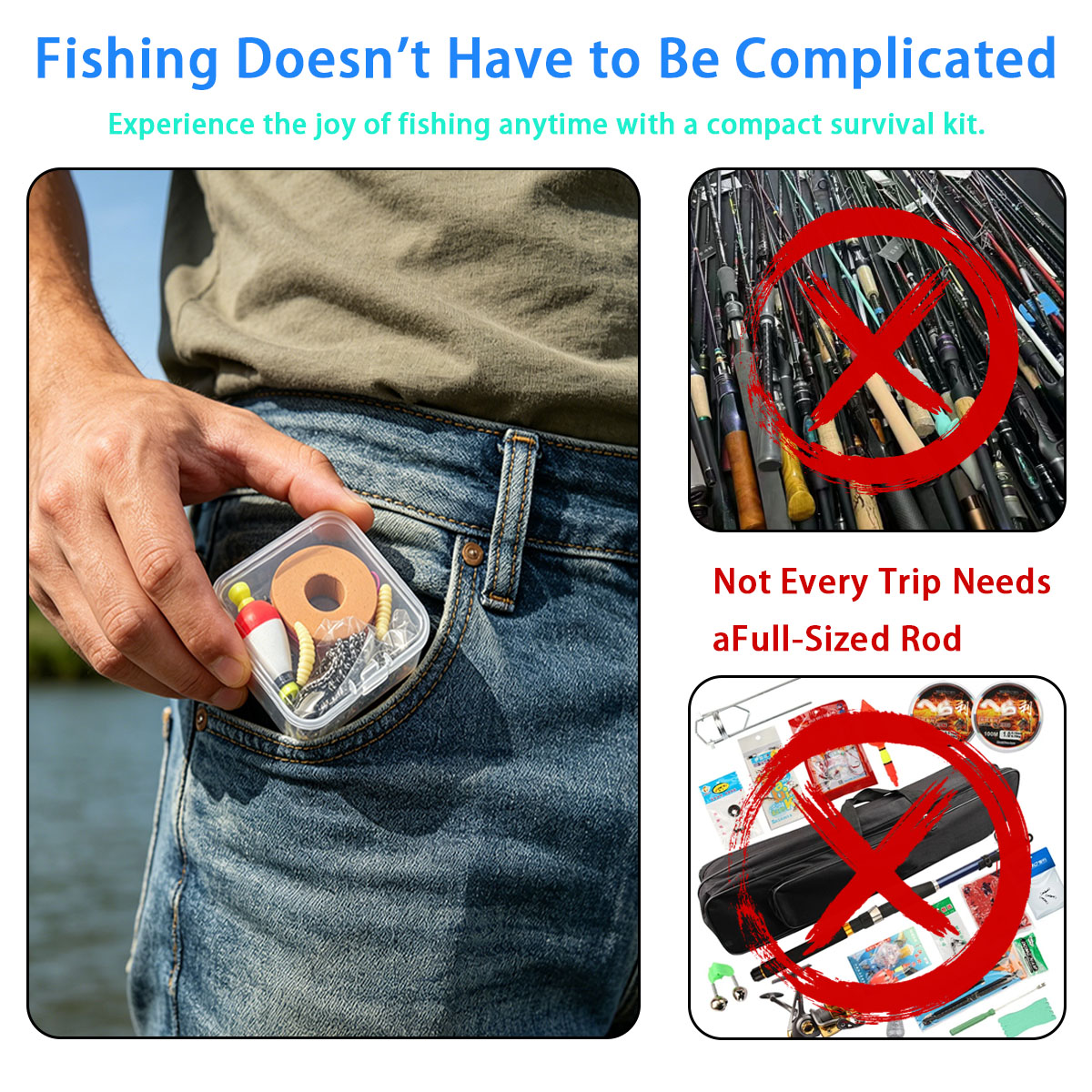 Taşınabilir Acil Durum Balıkçı - Fishing Lure Box incelemesi ve fiyatı